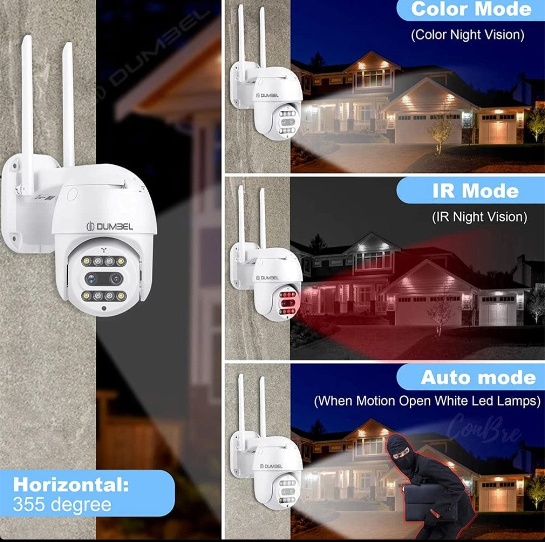 HD IP Kamera sa duplim sočivom