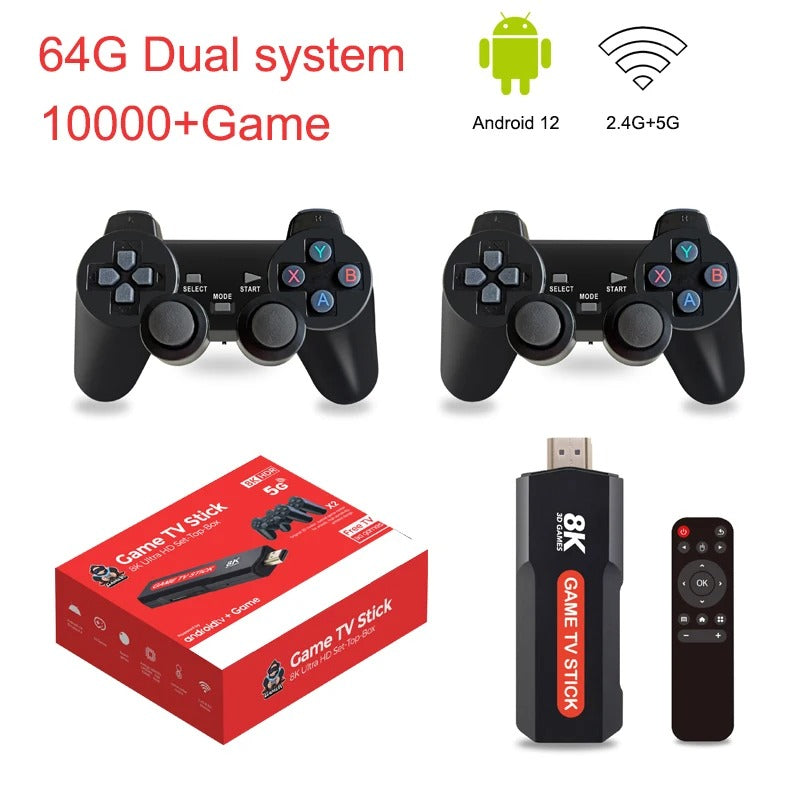 10.000 Retro Igrica Q9 Game TV Stick 5G 8K