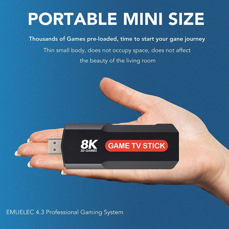 10.000 Retro Igrica Q9 Game TV Stick 5G 8K