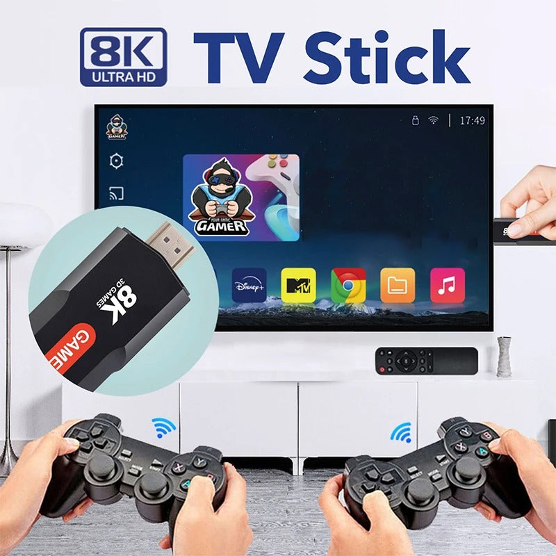 10.000 Retro Igrica Q9 Game TV Stick 5G 8K