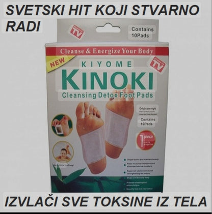 Kinoki flasteri za detoksikaciju - 5 KUTIJA ZA 1.000 dinara