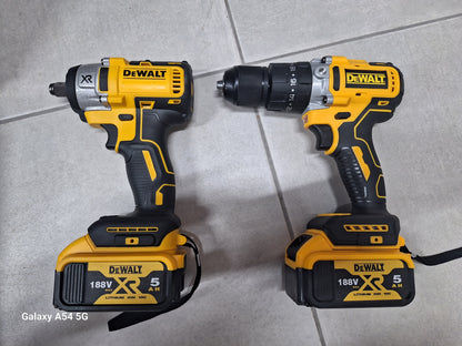 Dewalt Set Aku Udarni odvijač i Aku šrafilica 188V