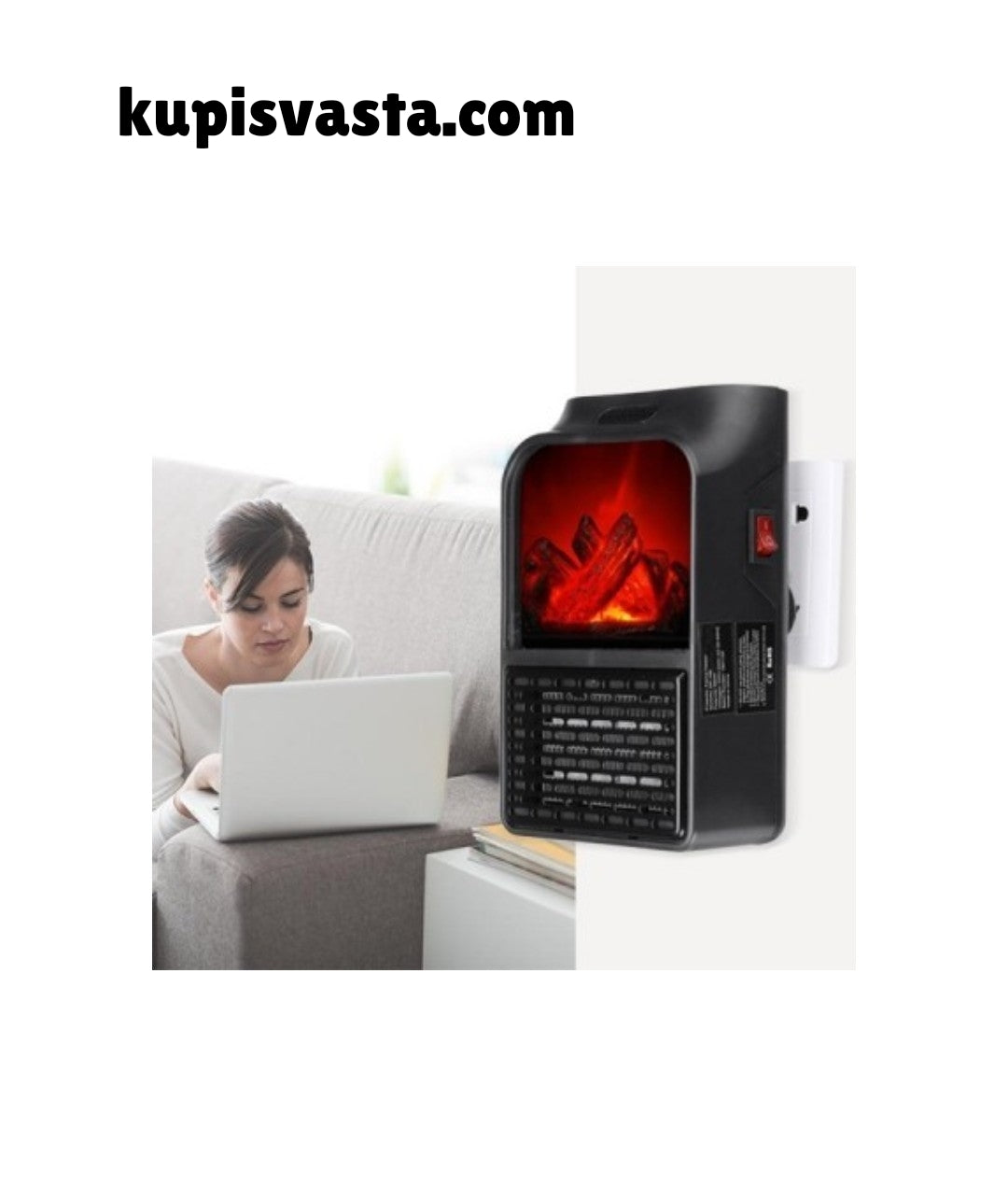 Flame Heater – Mini ručna grejalica sa efektom plamena 500w